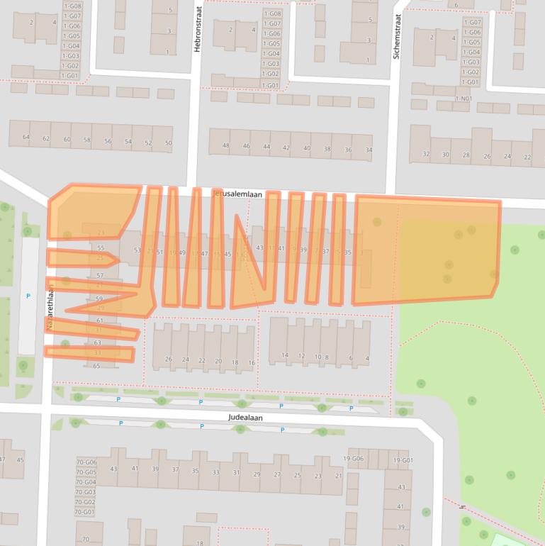 Kaart van postcodegebied 5625PP.