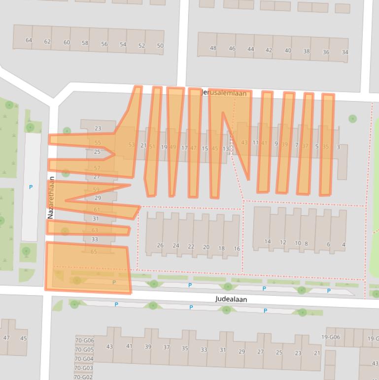 Kaart van postcodegebied 5625PR.