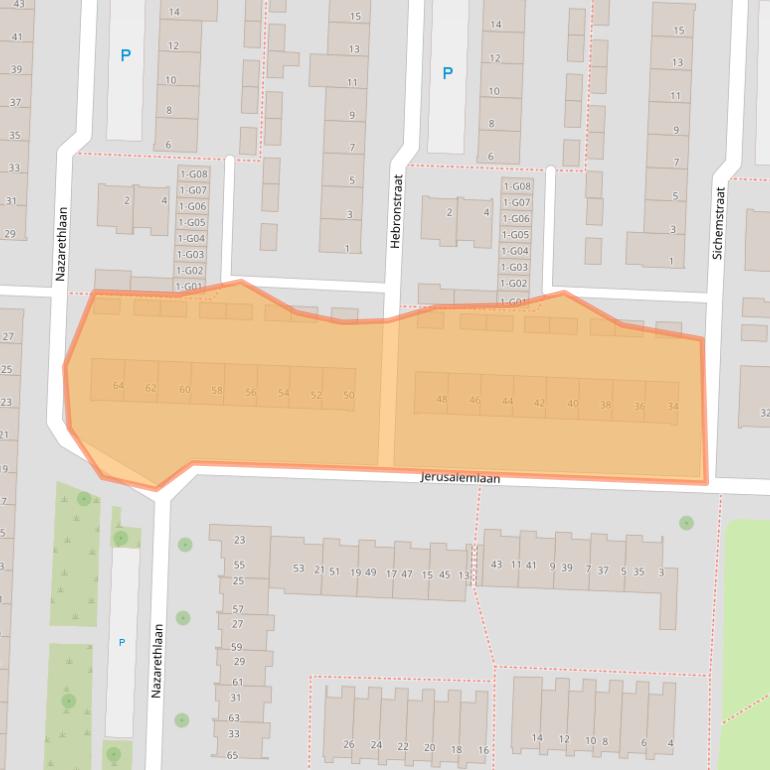 Kaart van postcodegebied 5625PT.