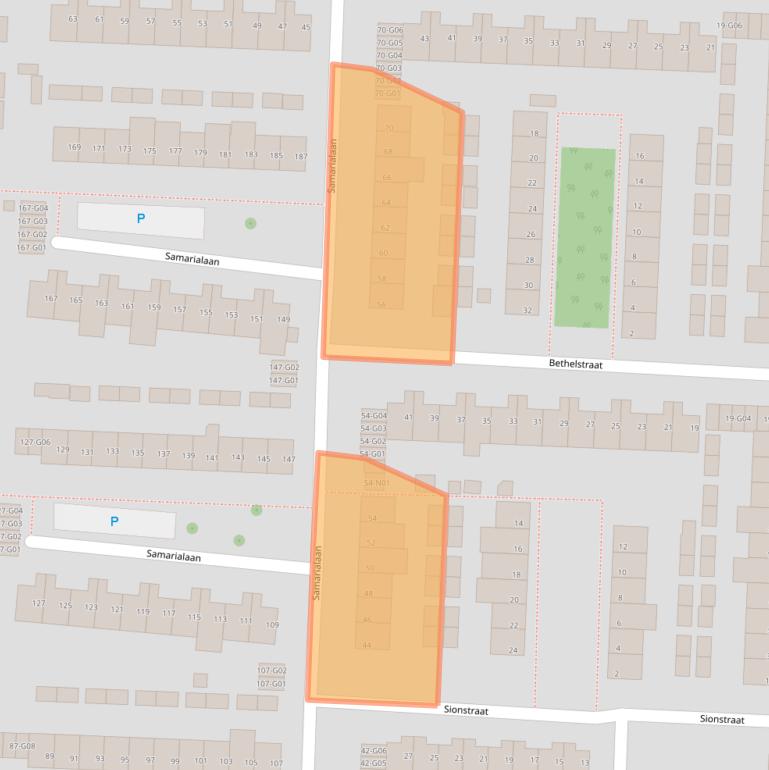 Kaart van postcodegebied 5625RG.