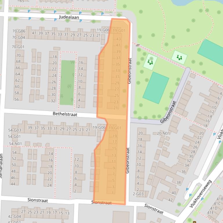 Kaart van postcodegebied 5625RN.