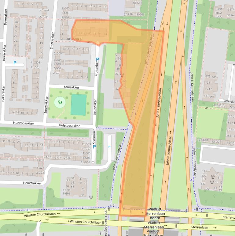 Kaart van postcodegebied 5625SE.
