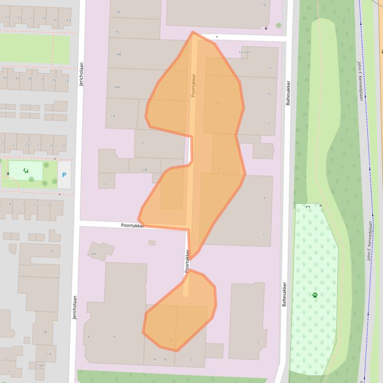 Kaart van postcodegebied 5625SM.