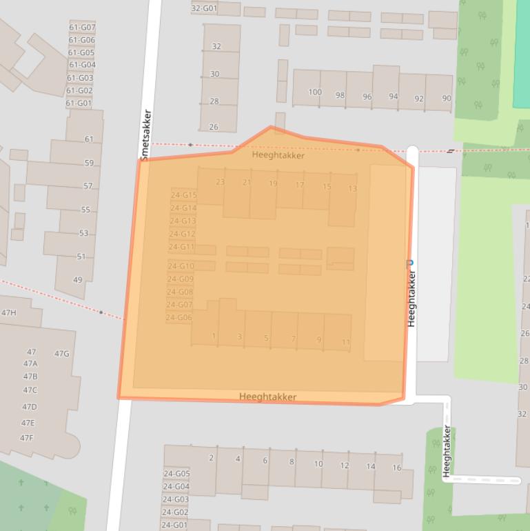 Kaart van postcodegebied 5625SV.
