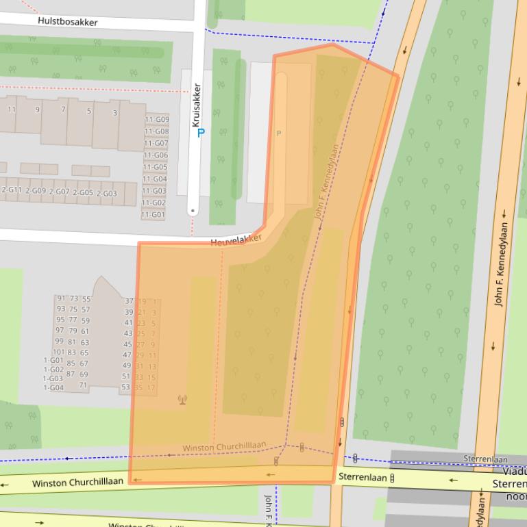 Kaart van postcodegebied 5625VH.