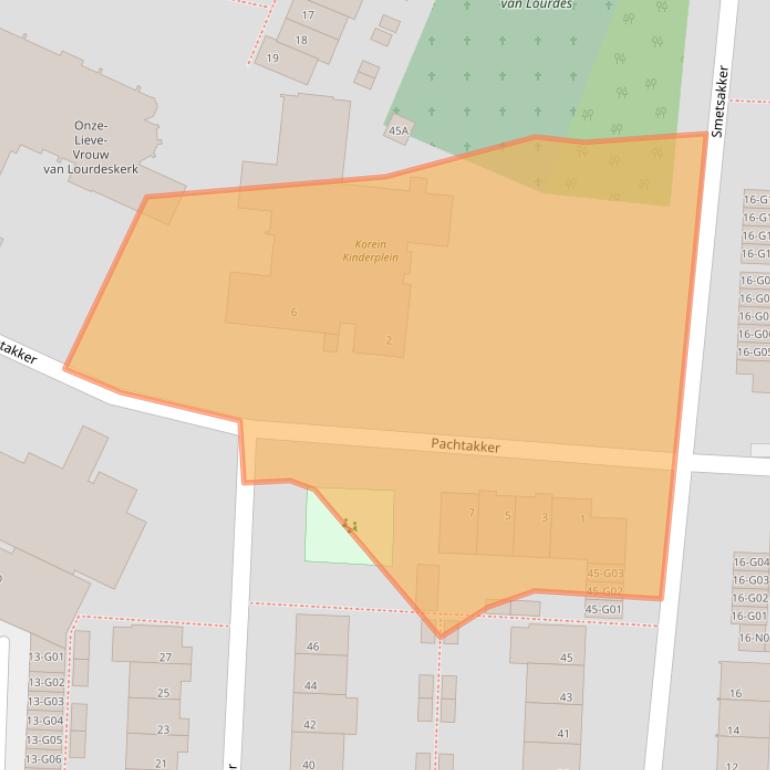 Kaart van postcodegebied 5625WC.