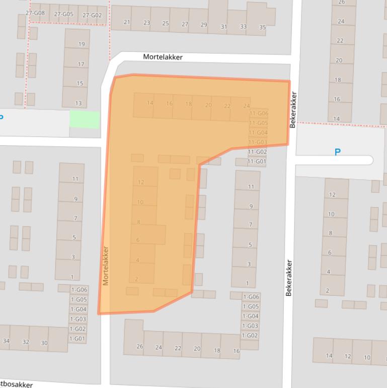 Kaart van postcodegebied 5625WE.