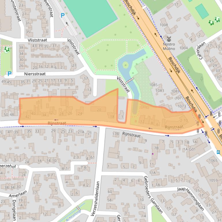 Kaart van postcodegebied 5626AN.