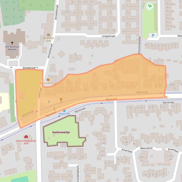 Kaart van postcodegebied 5626AP.