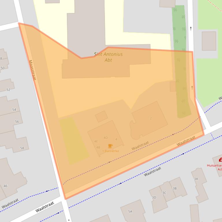 Kaart van postcodegebied 5626AT.