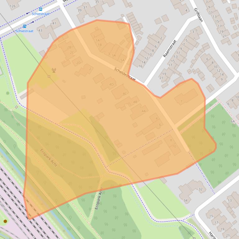 Kaart van postcodegebied 5626BE.