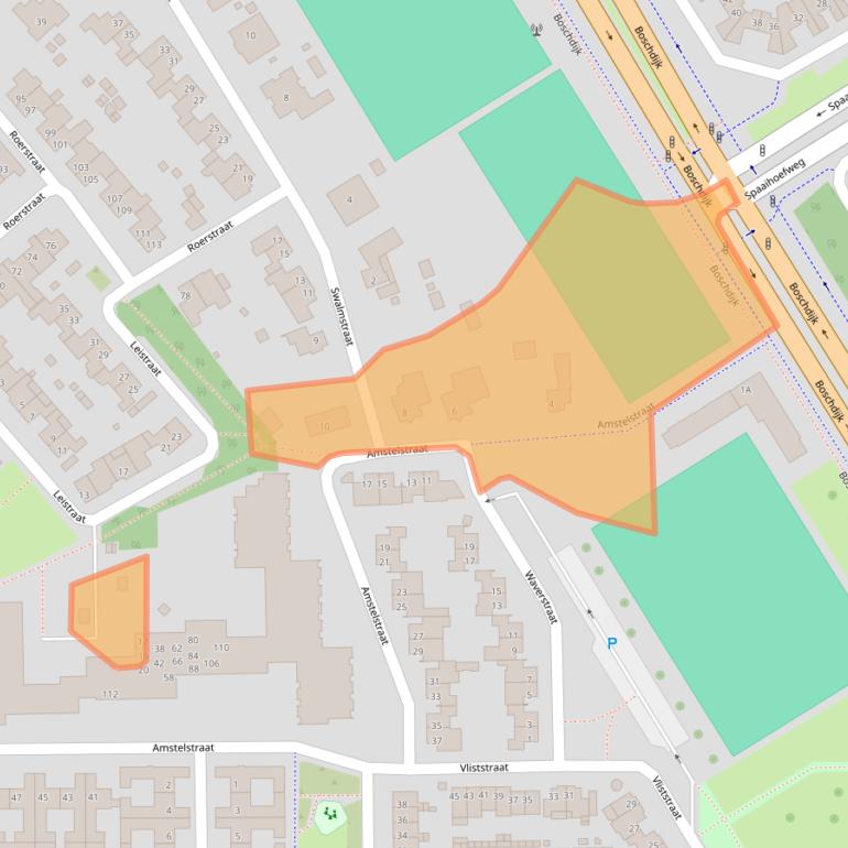 Kaart van postcodegebied 5626BM.