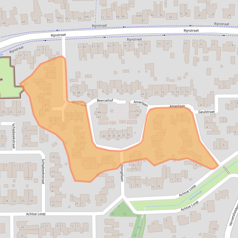 Kaart van postcodegebied 5626BR.