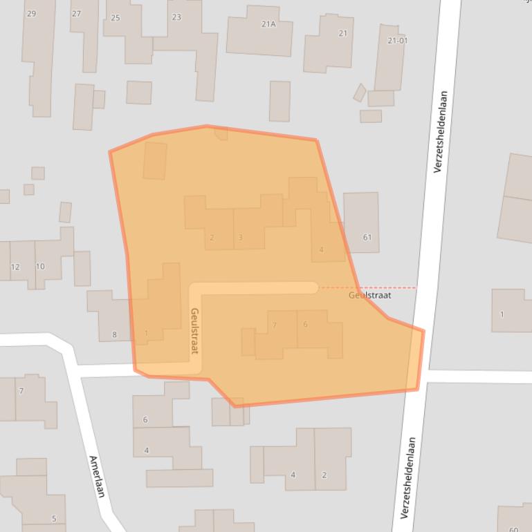 Kaart van postcodegebied 5626BV.