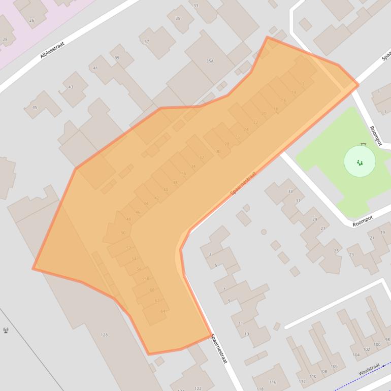 Kaart van postcodegebied 5626DH.