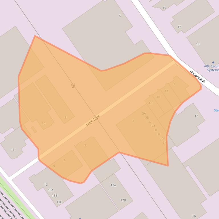 Kaart van postcodegebied 5626DL.