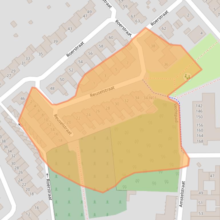 Kaart van postcodegebied 5626DP.
