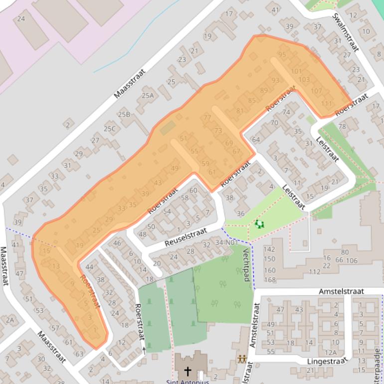 Kaart van postcodegebied 5626DS.