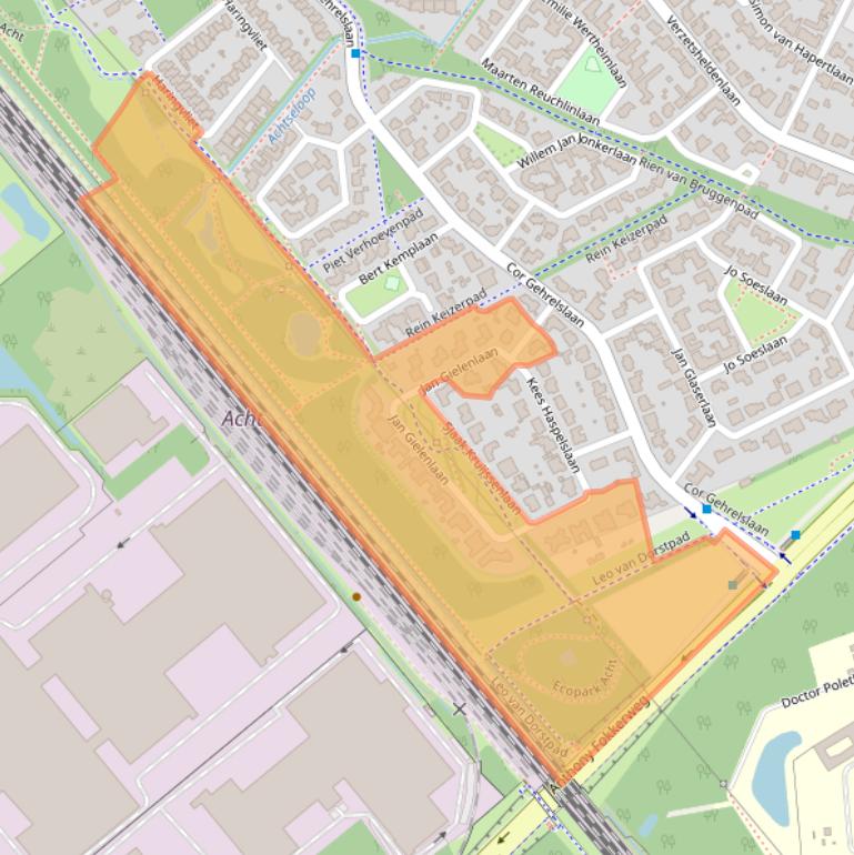 Kaart van postcodegebied 5626HN.