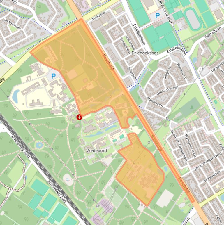 Kaart van postcodegebied 5626NC.