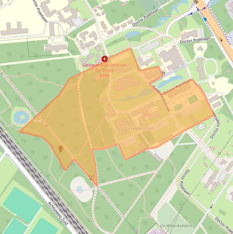 Kaart van postcodegebied 5626NE.