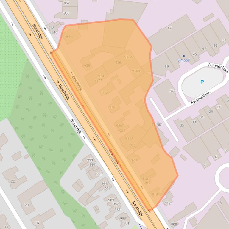 Kaart van postcodegebied 5627AC.