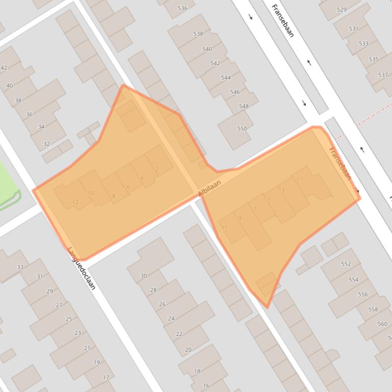 Kaart van postcodegebied 5627BB.