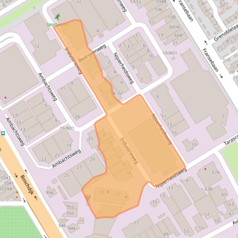 Kaart van postcodegebied 5627BS.