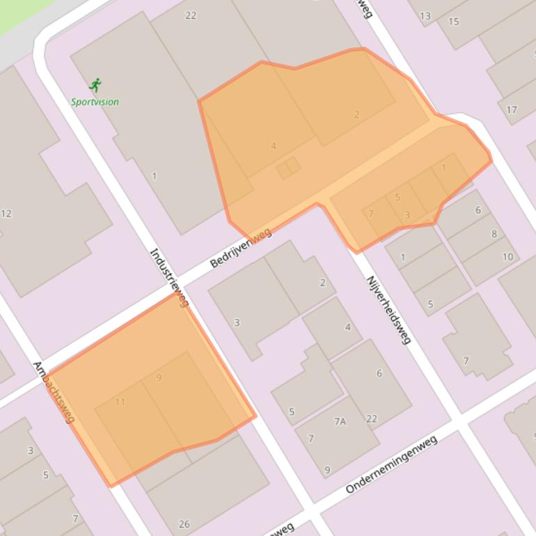 Kaart van postcodegebied 5627BW.