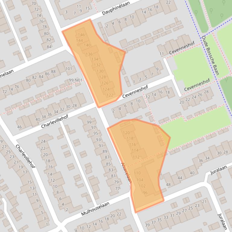 Kaart van postcodegebied 5627CE.