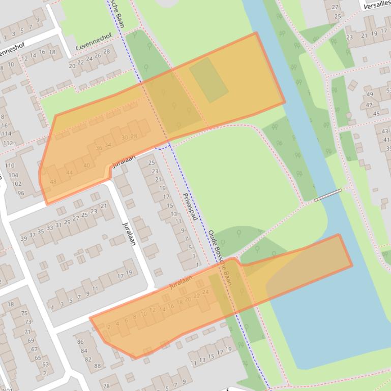 Kaart van postcodegebied 5627CK.