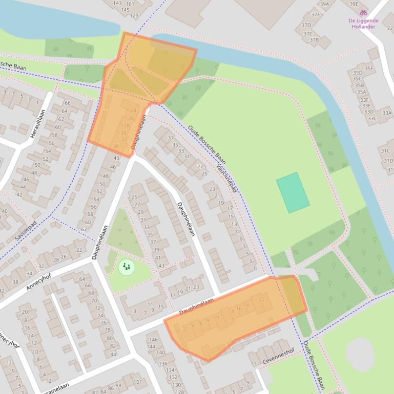 Kaart van postcodegebied 5627CP.