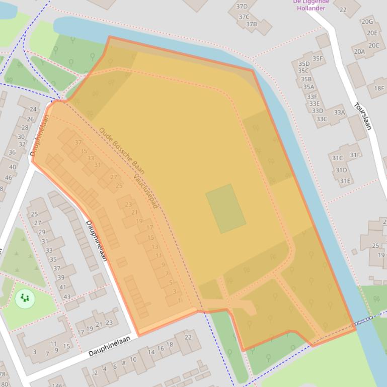 Kaart van postcodegebied 5627CS.