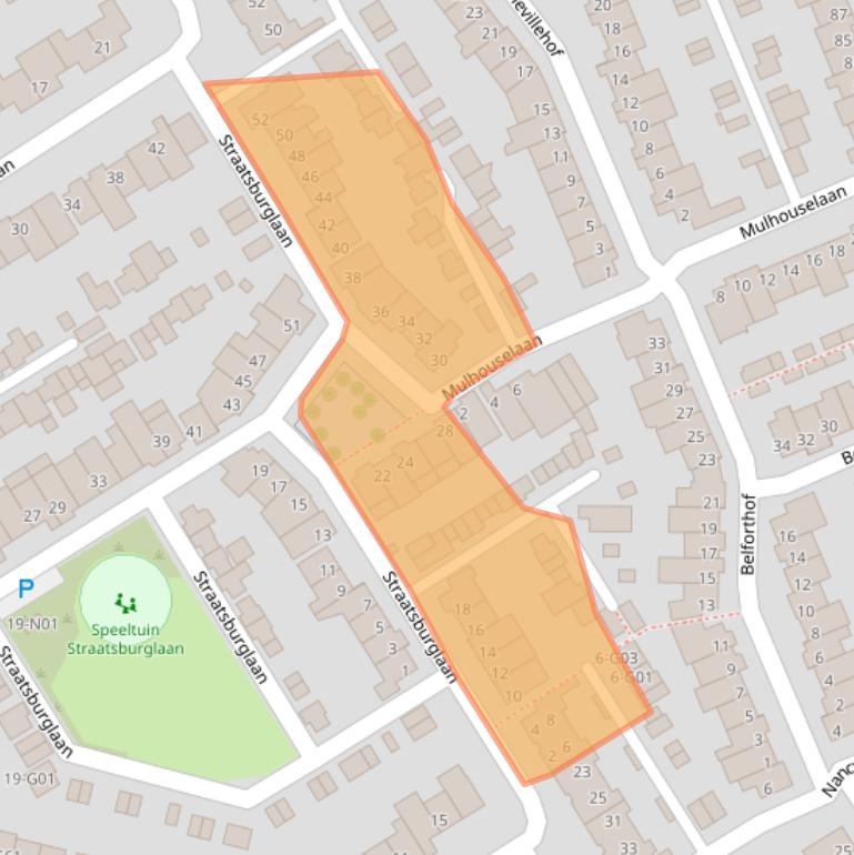 Kaart van postcodegebied 5627DB.