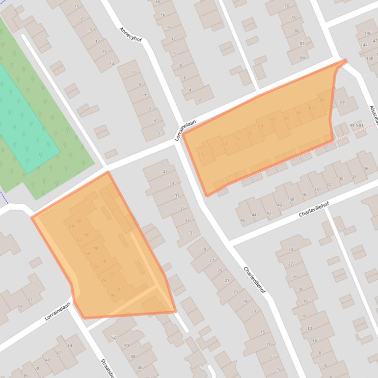 Kaart van postcodegebied 5627DE.