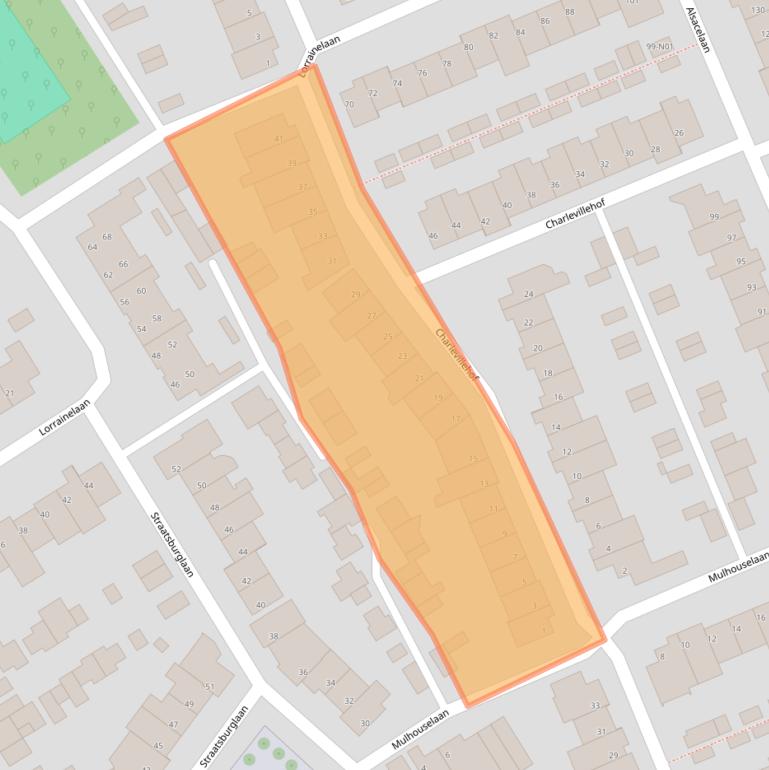 Kaart van postcodegebied 5627DG.