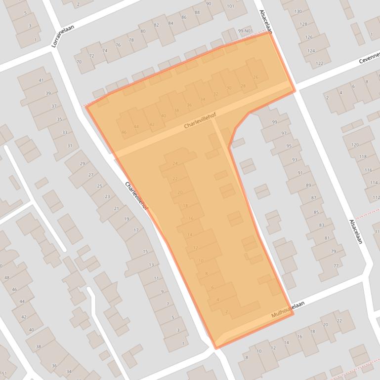 Kaart van postcodegebied 5627DH.