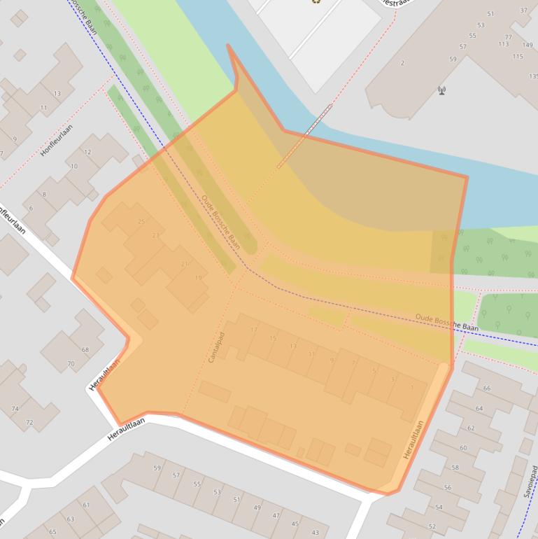 Kaart van postcodegebied 5627DL.