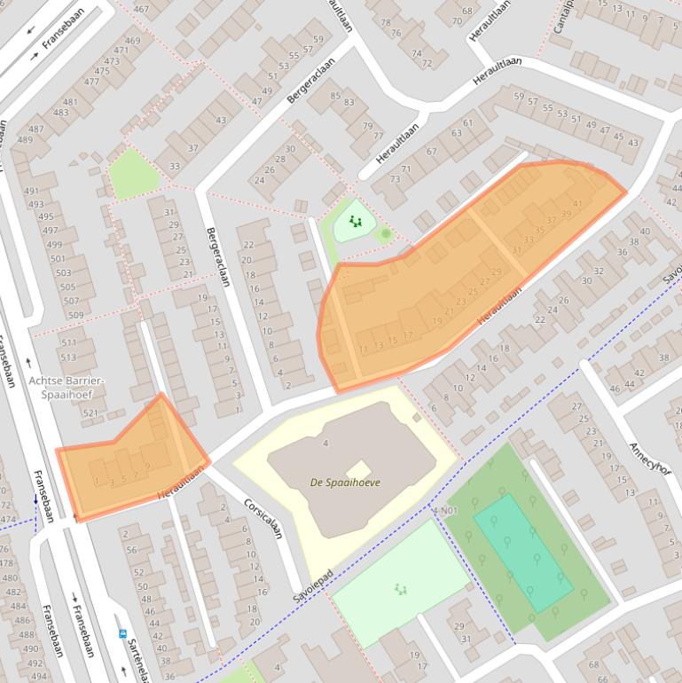 Kaart van postcodegebied 5627DM.