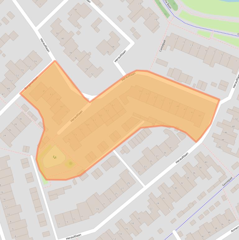 Kaart van postcodegebied 5627DN.