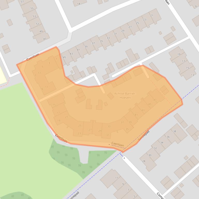 Kaart van postcodegebied 5627EV.