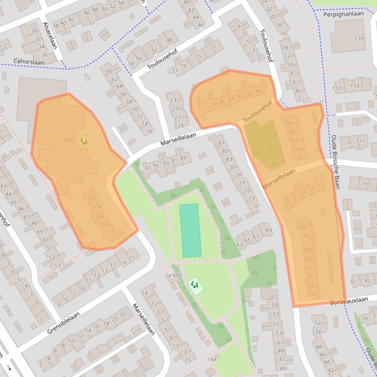 Kaart van postcodegebied 5627GM.