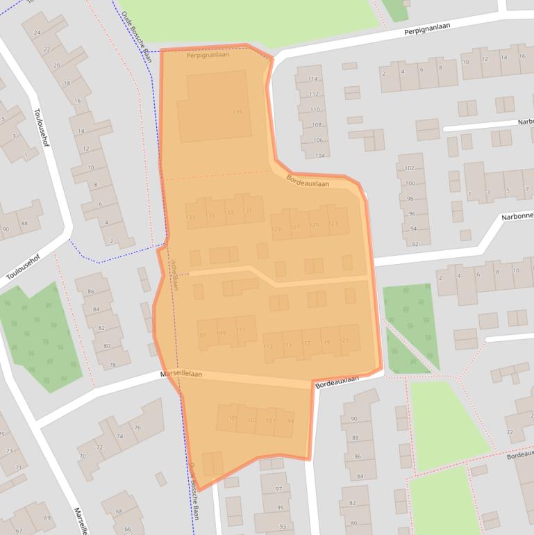 Kaart van postcodegebied 5627GT.