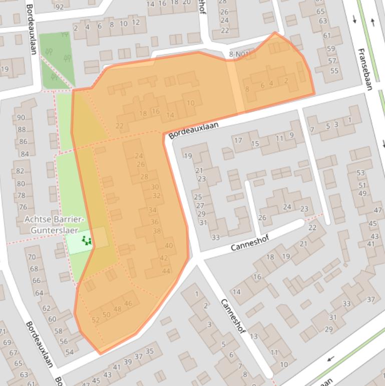 Kaart van postcodegebied 5627GV.