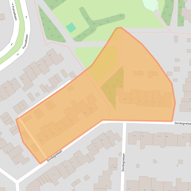 Kaart van postcodegebied 5627HJ.