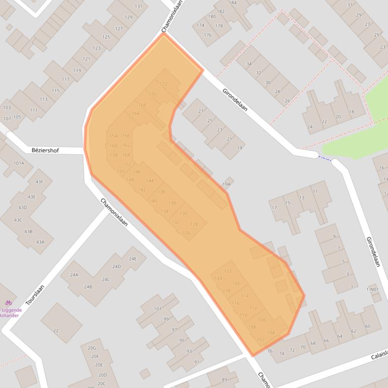 Kaart van postcodegebied 5627KC.