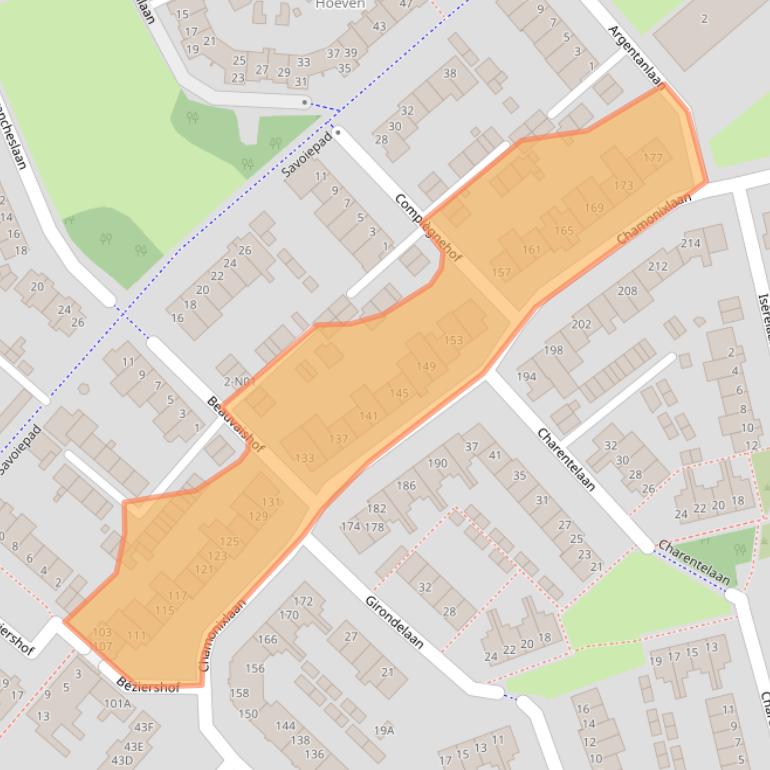 Kaart van postcodegebied 5627KD.