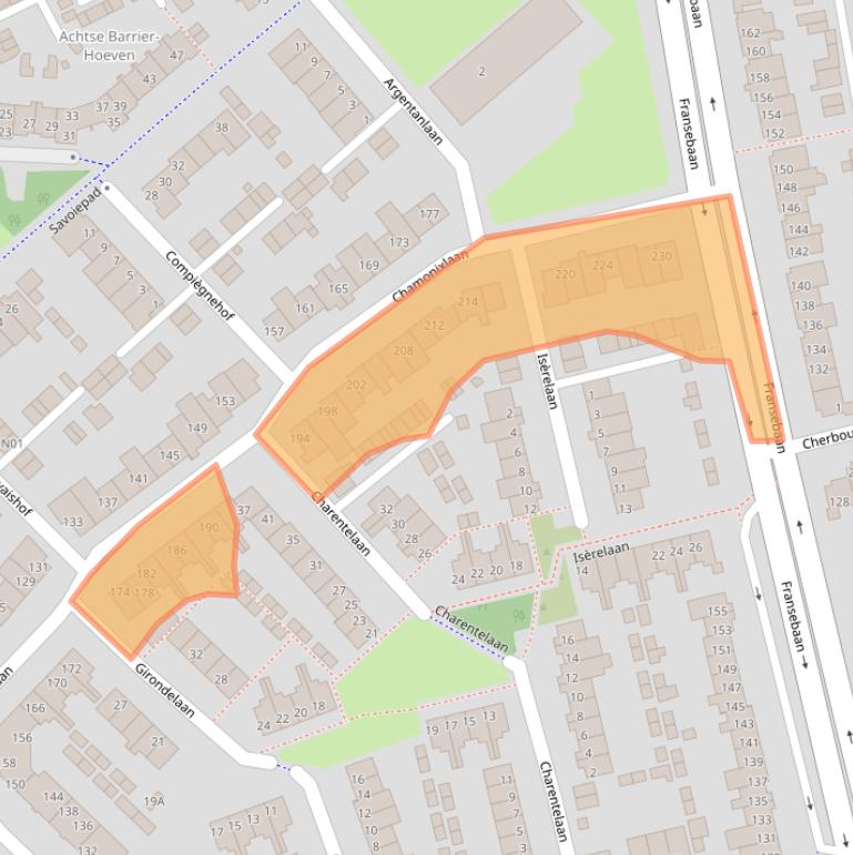 Kaart van postcodegebied 5627KE.