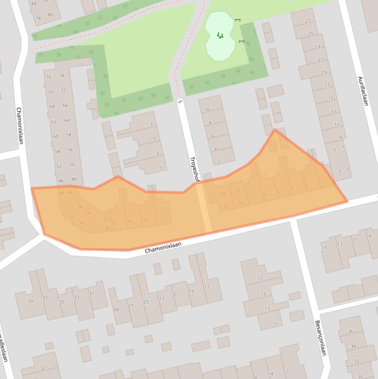 Kaart van postcodegebied 5627LZ.
