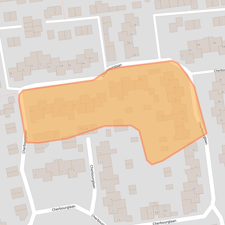 Kaart van postcodegebied 5627MK.